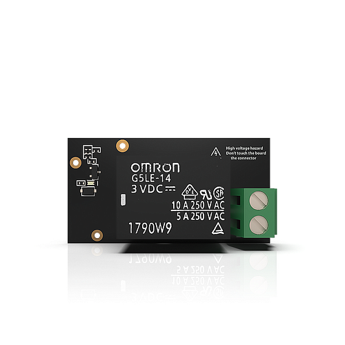 Módulo Relé Wisblock 250VAC 5A/10A Omron G5LE-14 DC3 RAK13007