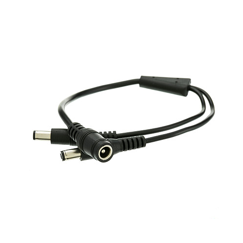 Adaptador DC Hembra con 2 Salidas Macho 30cm