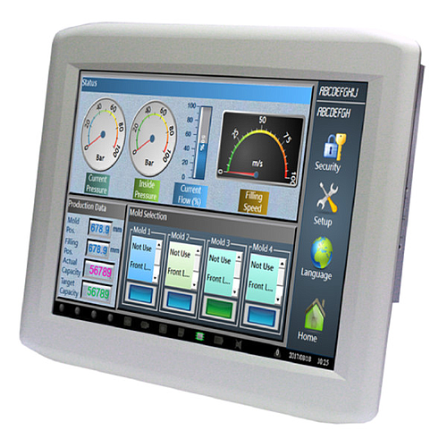 Arestech Touch Panel Fanless PC 15 pulgadas i5-7200U IP65 16G RAM 256G SSD
