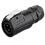 Conector Serie LP-12 Macho 3 Pines Plug Soldar CNLINKO