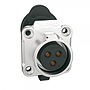 Conector Serie LP-20 Hembra 3 Pines Socket Soldar CNLINKO