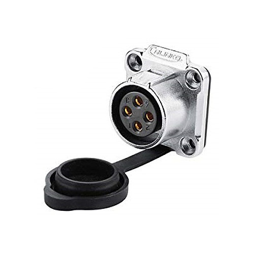 Conector Serie LP-20 Hembra 4 Pines Socket Soldar CNLINKO
