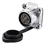 Conector Serie LP-20 Hembra 4 Pines Socket Soldar CNLINKO