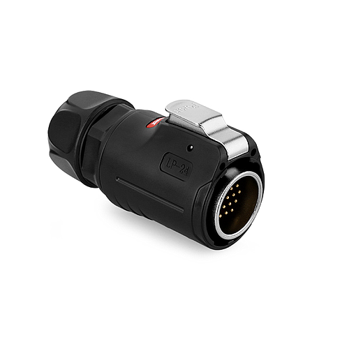 Conector Serie LP-24 Macho 24 Pines Plug Soldar CNLINKO