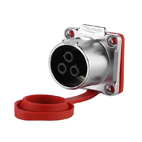 Conector Serie LP-24 Hembra 3 Pines Socket Soldar CNLINKO