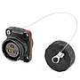 Conector Serie YM-20 Hembra 3 Pines Socket Soldar CNLINKO