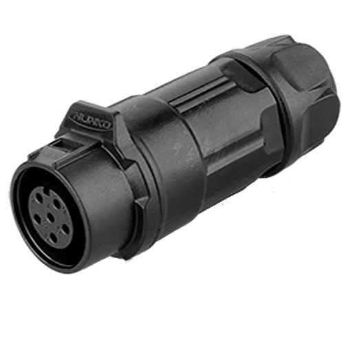Conector Serie LP-12 hembra volante 6 Pines Plug Soldar CNLINKO