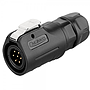 Conector Serie LP-12 Macho 7 Pines Plug Soldar CNLINKO