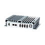 Intel Core i5-4300U 1.9GHz  Dual Core CPU, 1 x DDR3 memory,  4 x USB3.0, 1 x RS-232, 2 x RS-232/422/485, 8-bit DIO, 4 x GbE, line out, mic in, 2 HDMI, DC 9~36V