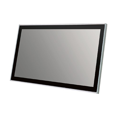 21.5" 16:9 (1920 x 1080), 250nits, IP54 front panel, Projected capacitive touch screen, USB interface, 1 VGA, 1 DP, 1 HDMI, DC 12~24V, Phoenix Connector, 2W Speaker