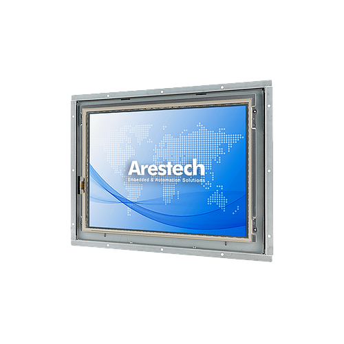 15" 4:3 (1024 x768) 300 nits, Openframe,   5-wired Resistive touch screen, 1 VGA, USB & RS-232 interface, DC 12~24V, Phoenix connector