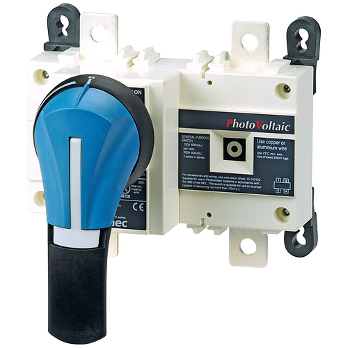 Desconectador fotovoltaico SIRCO 1500VDC, 250A, 3 polos SOCOMEC