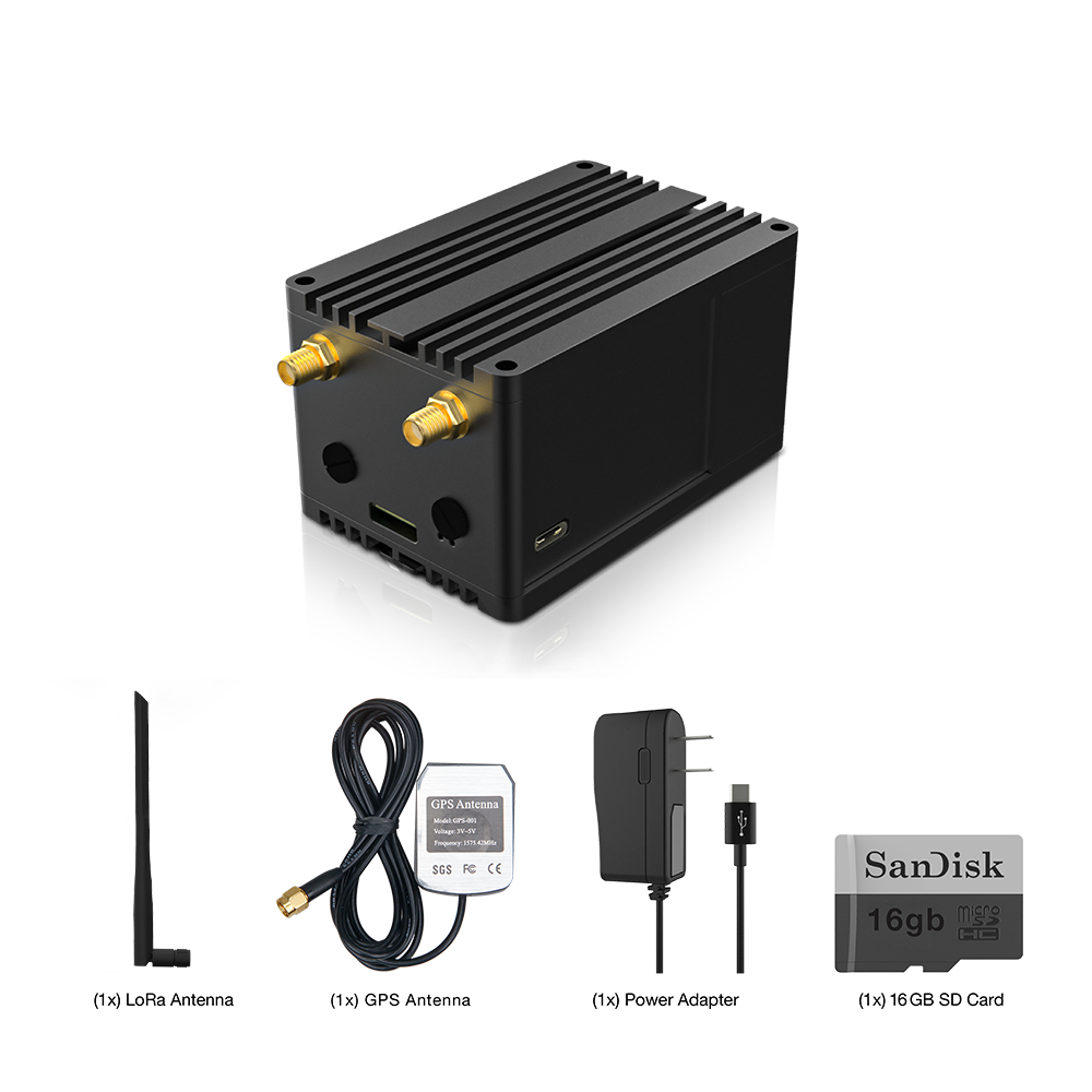 WisGate Developer D4H 2GB RPi4 Memory Storage