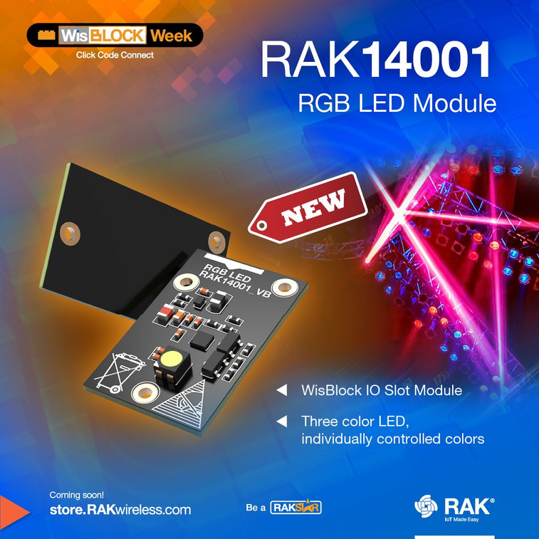 WisBlock RGB LED Module RAK14001