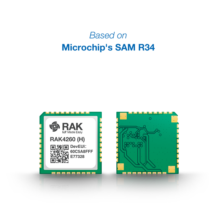 WisDuo LPWAN Module RAK4260 Bundle of 5 units