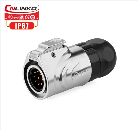 Conector Serie LP-16 Macho 9 Pines Plug Soldar CNLINKO