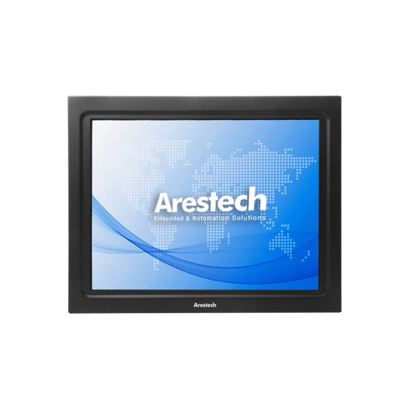 17" 4:3 (1280 x 1024), 350nits, Fanless Panel PC with Intel Celeron J1900 CPU, 5-wire Resistive Touch, 2 USB 3.0, 2 USB 2.0, 3 RS-232, 1 RS-232/422/485, Line out, 8-bit DIO, 2 GbE, 1 VGA, 1 HDMI, DC 9-36 V, Phoenix Connector