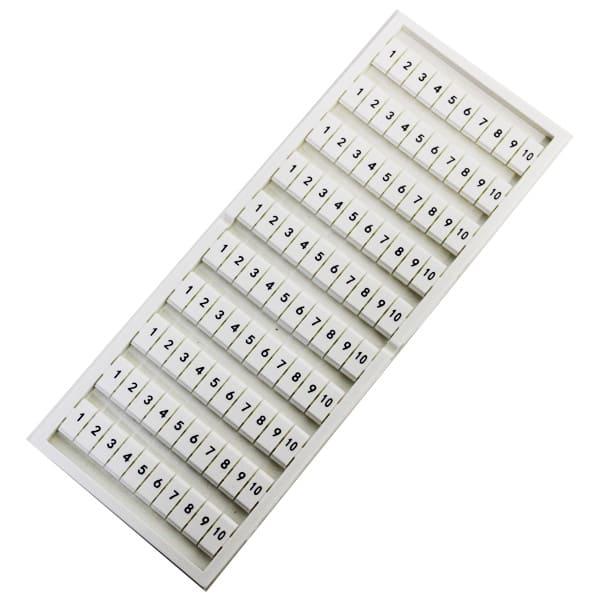 Identificador Bornera BM 1-10 X10