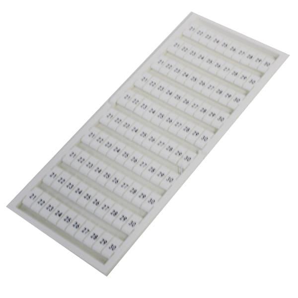 Identificador Bornera BM 21-30 X10