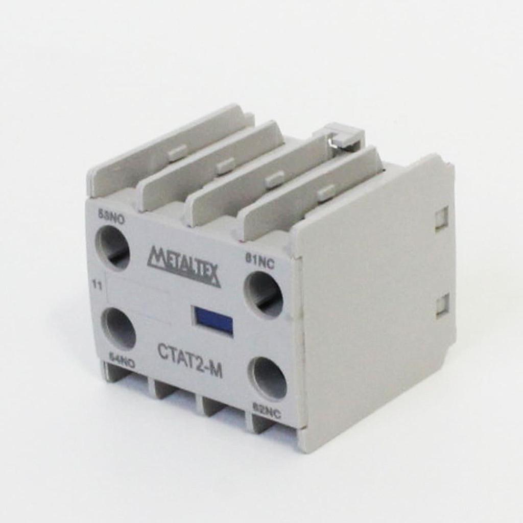 Contacto auxiliar frontal 1NA+1NC para CTM6 hasta CTM16