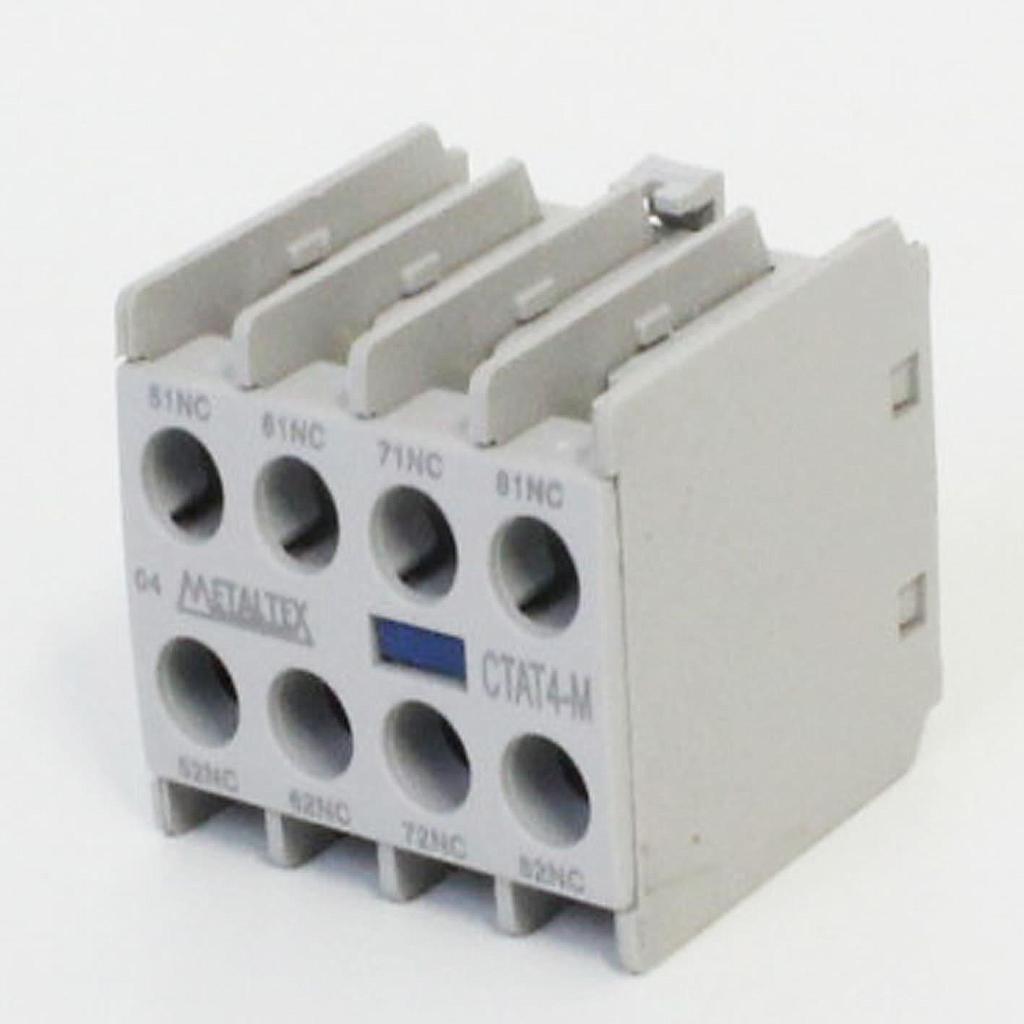 Contacto auxiliar frontal 4NC para CTM6 hasta CTM16