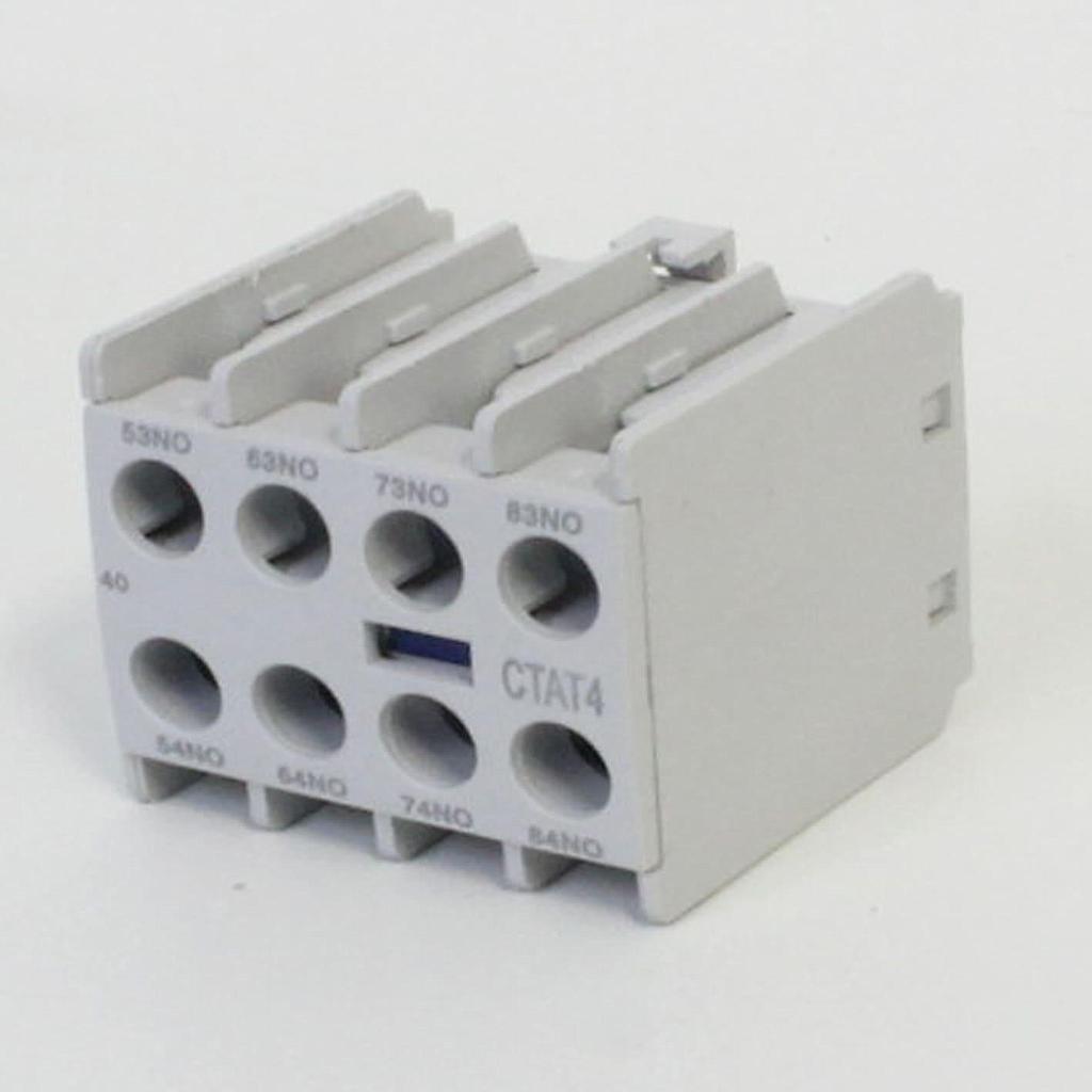 Contacto auxiliar frontal 4NA para CTM6 hasta CTM16