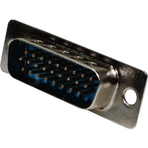 Conector DB alta densidad, 26vías, hembra blanco, Soldar hilo