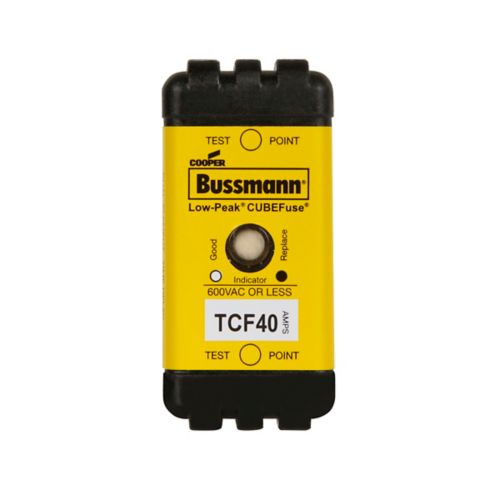 Fusible Bussmann TCF80, Low-Peak, 300 VDC, 600VAC, 80A, Time Delay