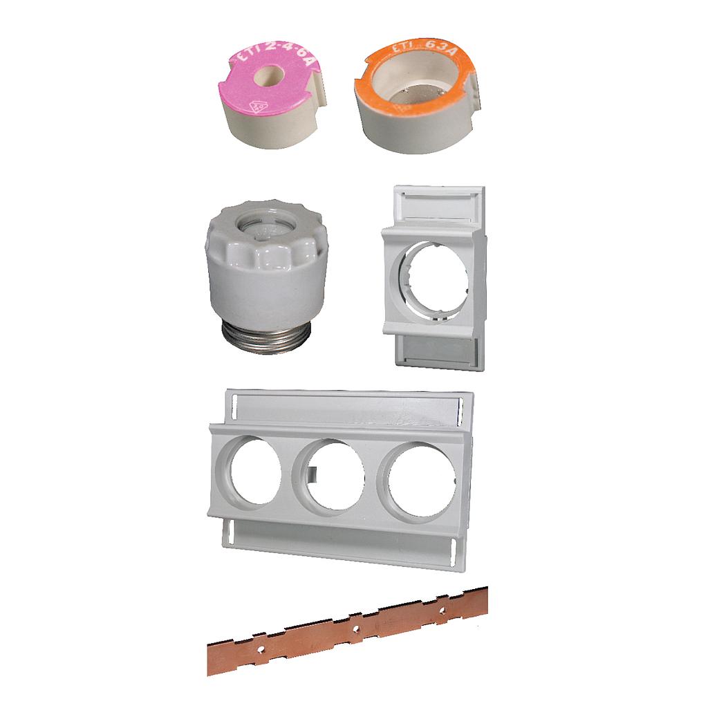 Tapón Rosca E27 porta fusible Diazed tamaño DII, hasta 25A