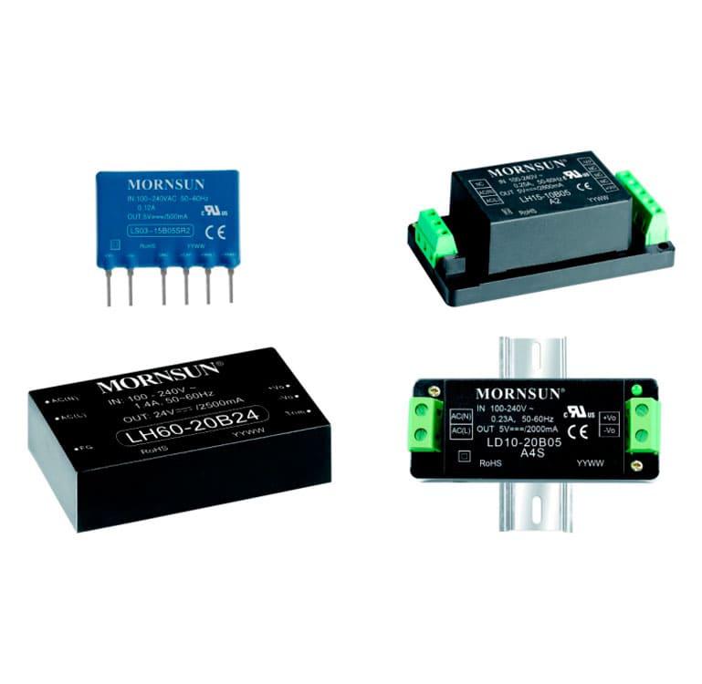 conversor AC-DC; SIP; 1W; IN= 85~264VCA (70~400VCC); OT= 12V/83MA
