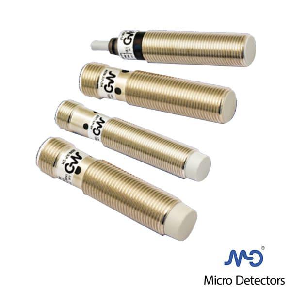 Sensor Inductivo M12-SN=4mm rasante-10-30VCC-2 cables NA-conector M12