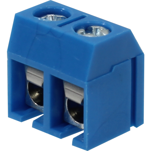 Borne modular para PCI, 2 pines, paso 5,0mm, altura de 10,0mm, azul