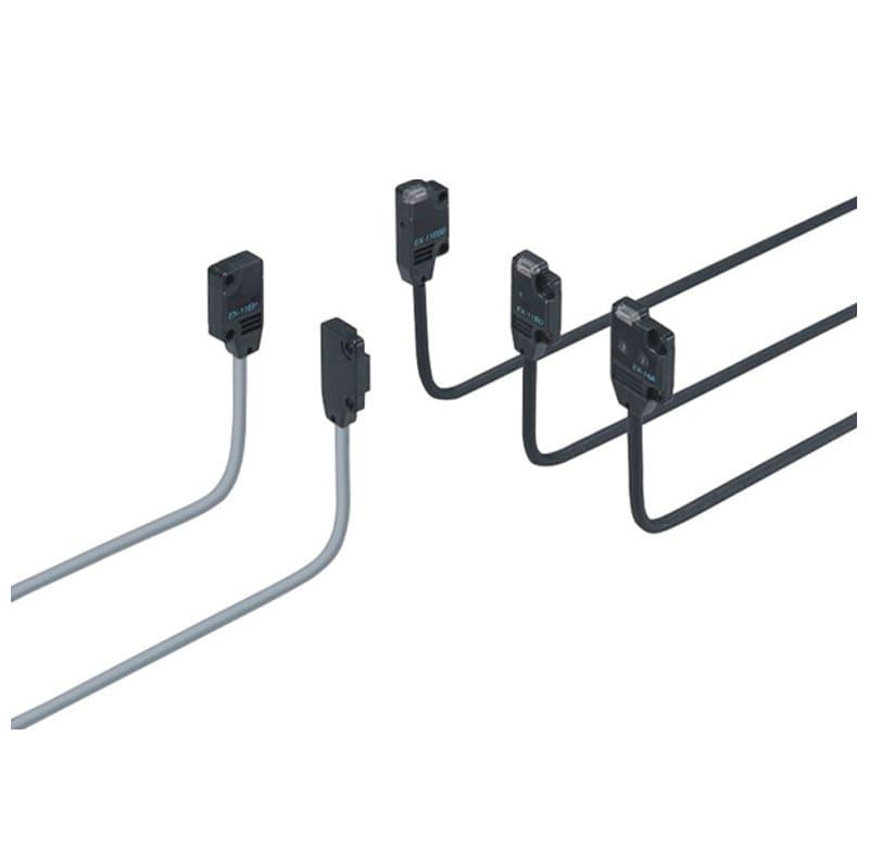 Sensor Fotoeléctrico  tipo barrera vista lateral-SN: 150mm- NPN DARK-ON