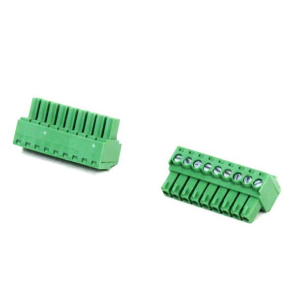Bornera 9 Vías para PLC FP0R verde