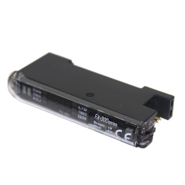 Sensor Fotoeléctrico para Fibra Óptica PNP -luz azul