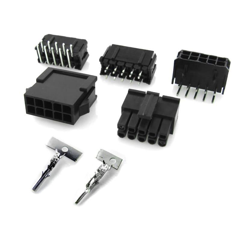 receptáculo hembra para cable, 8 pines (2X4), paso 3.0mm (USAR O TEMINAL hembra-MCFTF)