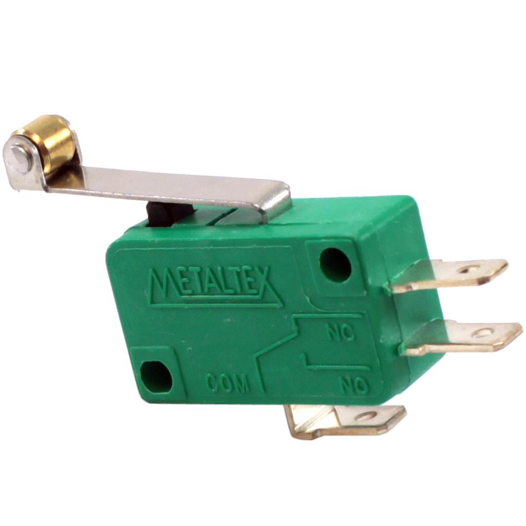 Micro Llave SPDT con rueda, 10A, 250v