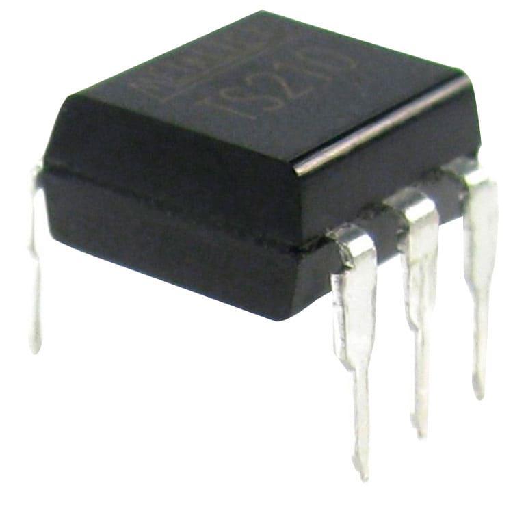 Relé acoplador ÓPTICO MOS, SALIDA 1NA,tensión de PICO 60VCA/VCC, AISLACIÓN 1.500VCA, capacidad de 0,100A, montaje PTH PACK  65 PIEZAS