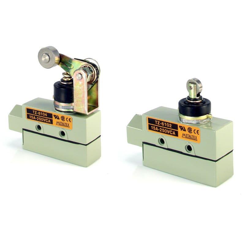 Fin de carrera metálica actuador pine