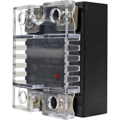 Relé de estado sólido 80A accionamiento 90 a 280VCA