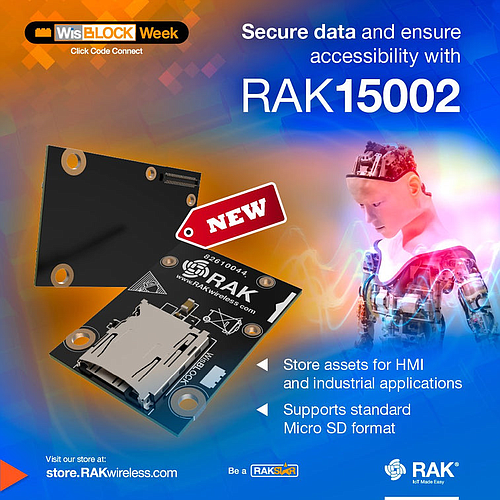 WisBlock SD card module RAK15002