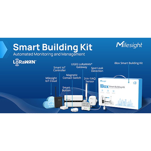 KIT Solución de administración y monitoreo para edificios inalámbrico
