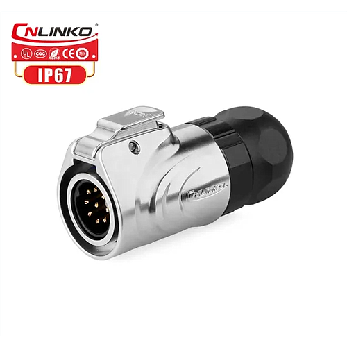 Conector Serie LP-16 Macho 9 Pines Plug Soldar CNLINKO