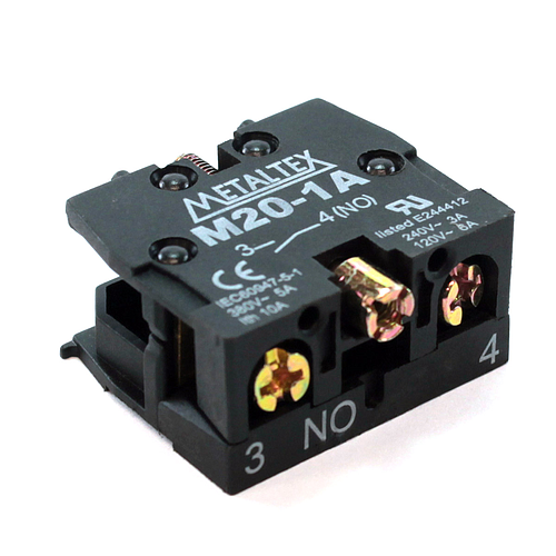Bloque de contacto 1NA para Botón M20/P20