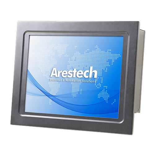 12" 4:3 (1024 x 768), 450nits, Fanless Panel PC with Intel Core i5-8265U CPU, Projected Capacitive Touch, 4 USB 3.0, 3 RS-232, 1 RS-232/422/485, 8-bit DIO, Line out, Mic in, 2 GbE, 2 HDMI, DC 9-36V, Phoenix Connector